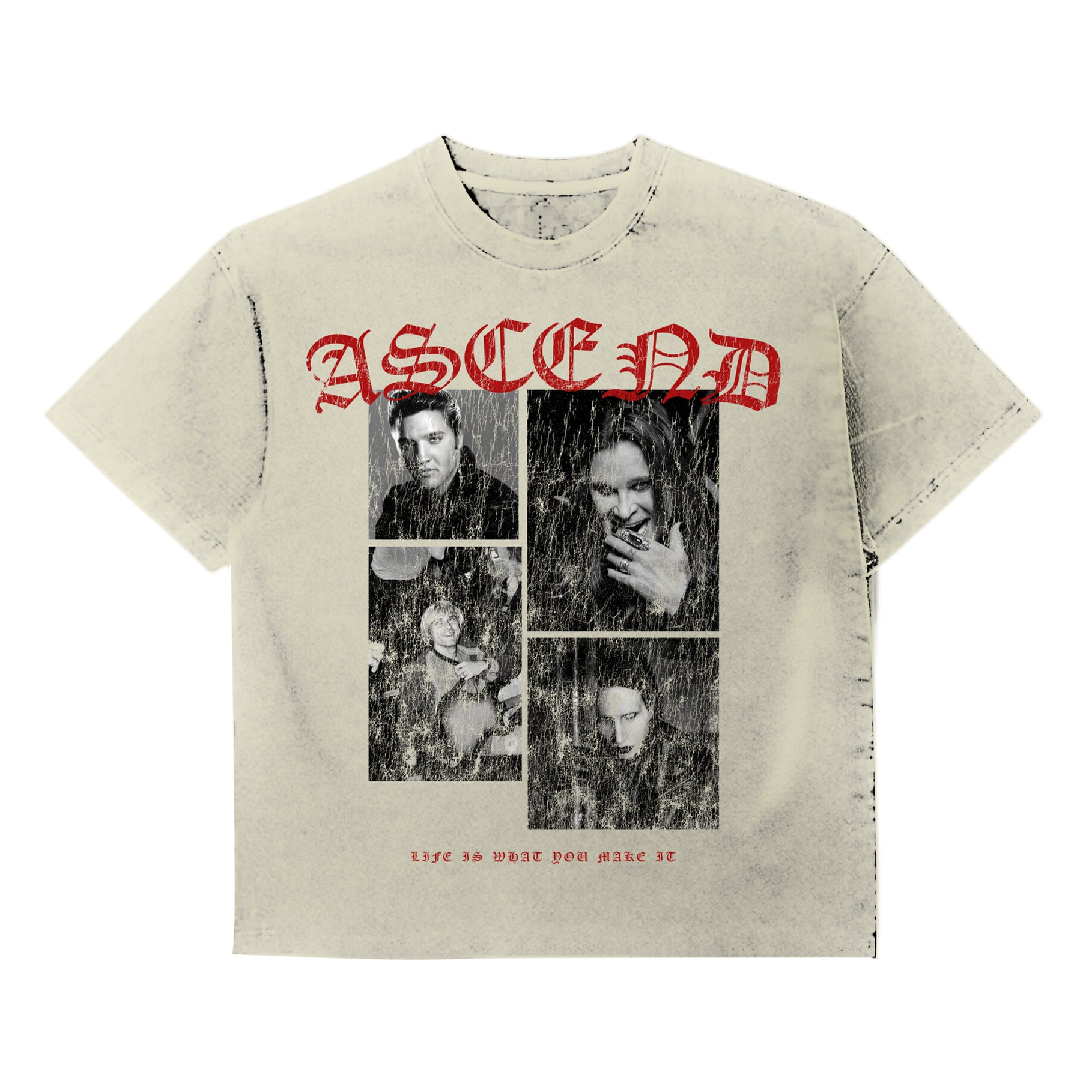 Ascend Cream Vintage Tee